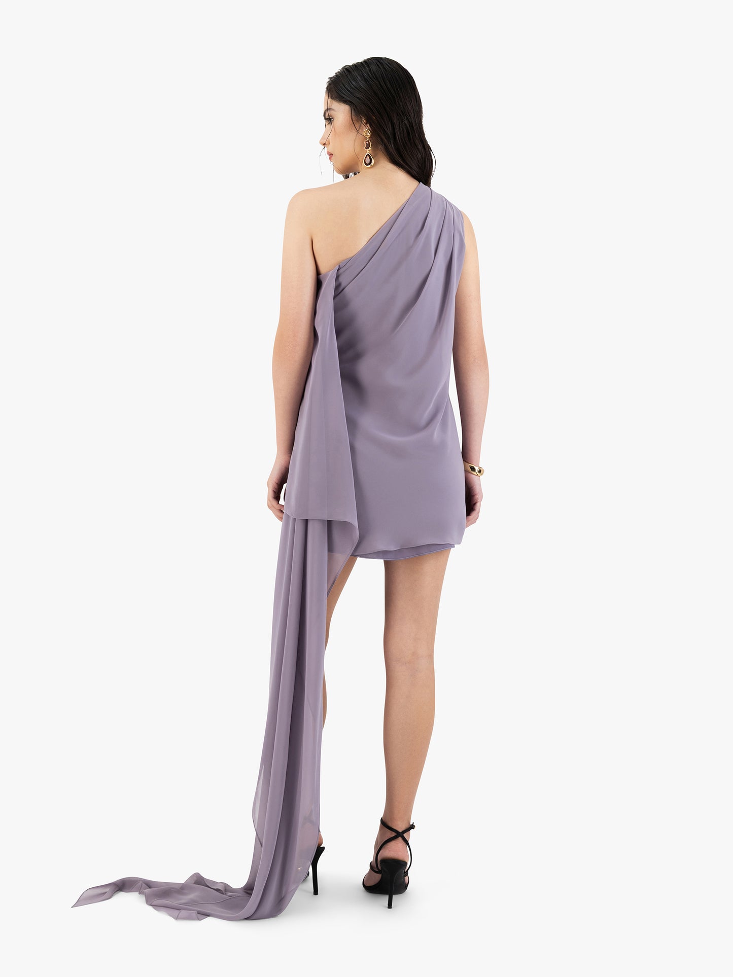 LUNE MINI DRESS IN LILAC