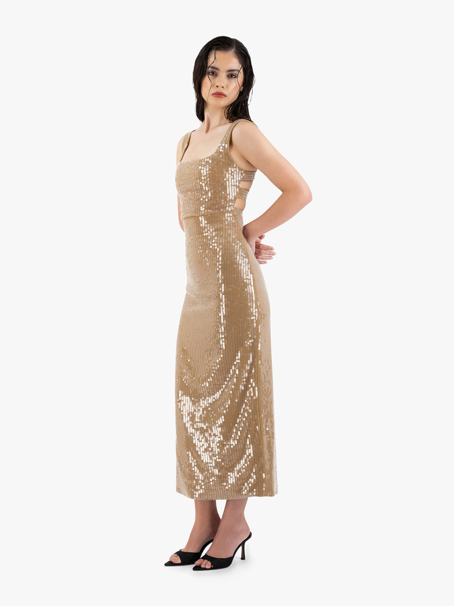 HONEY MIDI DRESS