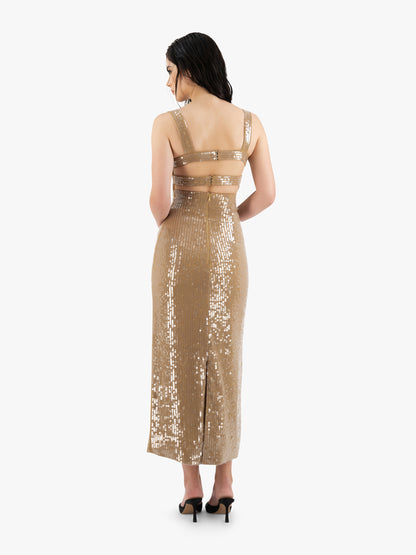 HONEY MIDI DRESS