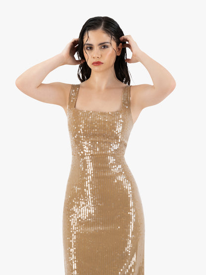 HONEY MIDI DRESS