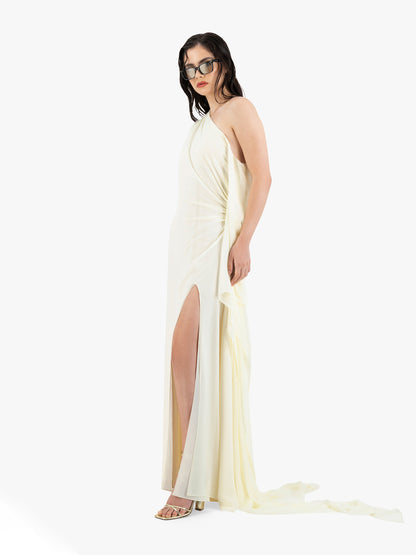 SOL MAXI DRESS IN WHITE