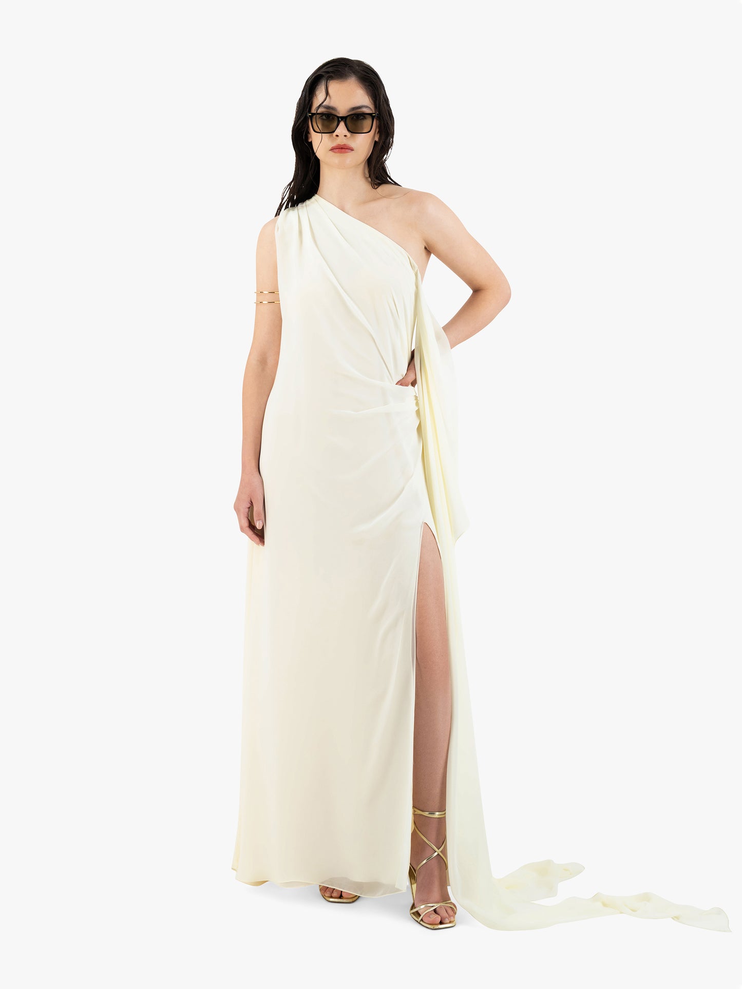 SOL MAXI DRESS IN WHITE