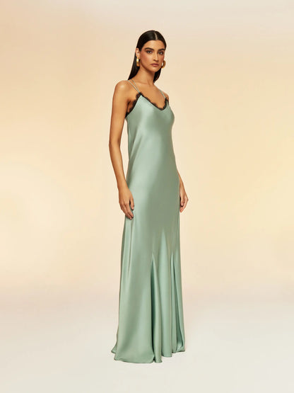 AMAR DRESS IN TIFFANY