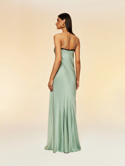 AMAR DRESS IN TIFFANY